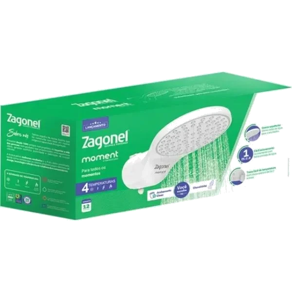 ZAGONEL-RESISTENCIA DUCHA MOMENT 4T 220V 6800W