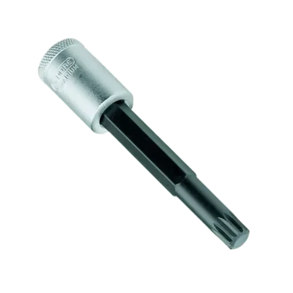 CHAVE SOQUETE 1/2 XZN LONGA 10MM MULTIDENTADA GED