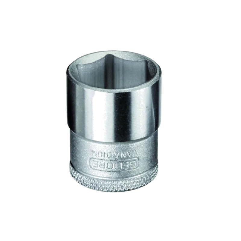 SOQUETE SEXTAVADO 25MM ENCAIXE 1/2" GEDORE
