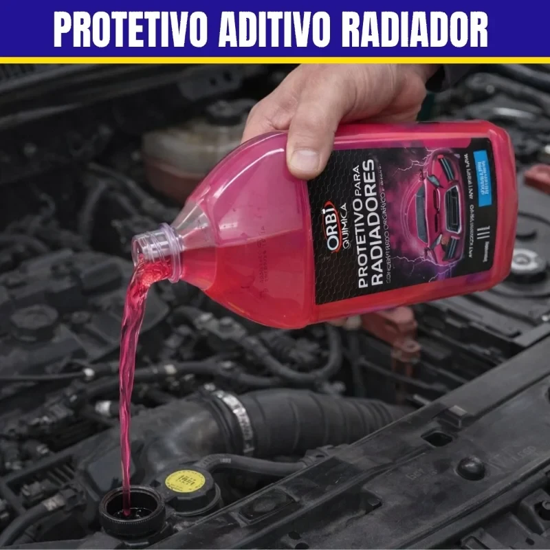 ORBI-PROTETIVO ROSA PARA RADIADORES 1 LITRO C/6-553