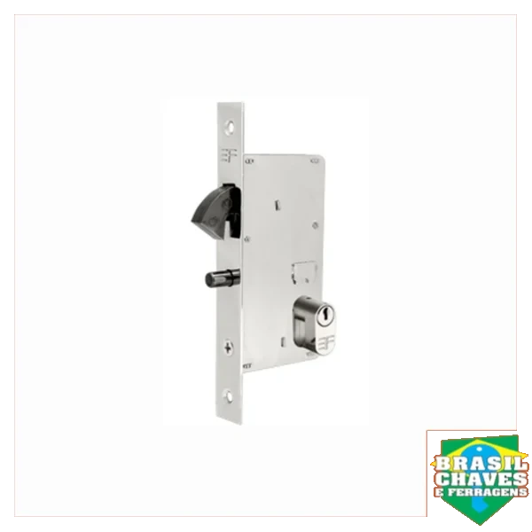 FECHADURA 3F BICO PAPAGAIO BROCA 15 PORTA ALUMINIO