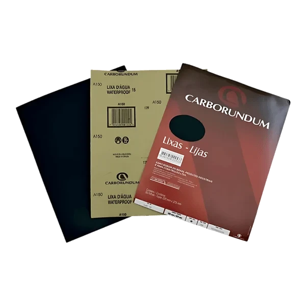 LIXA D AGUA CARBORUNDUN 080 C/50 - CARBORUNDUM