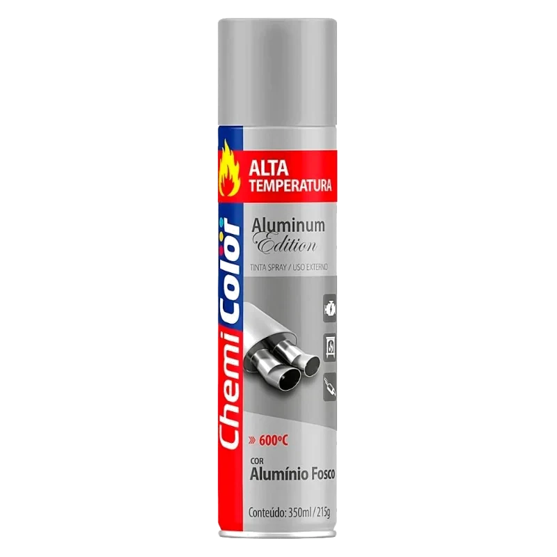 TINTA CHEMICOLOR 350ML A.TEMP. ALUMINIO - CHEMICOLO