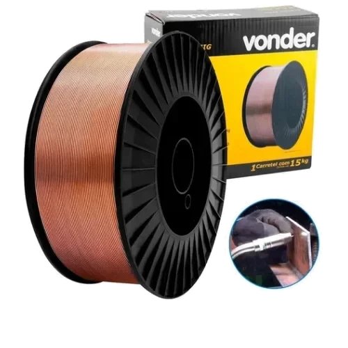 ARAME MIG 1,0MM CARRETEL 15KG - VONDER