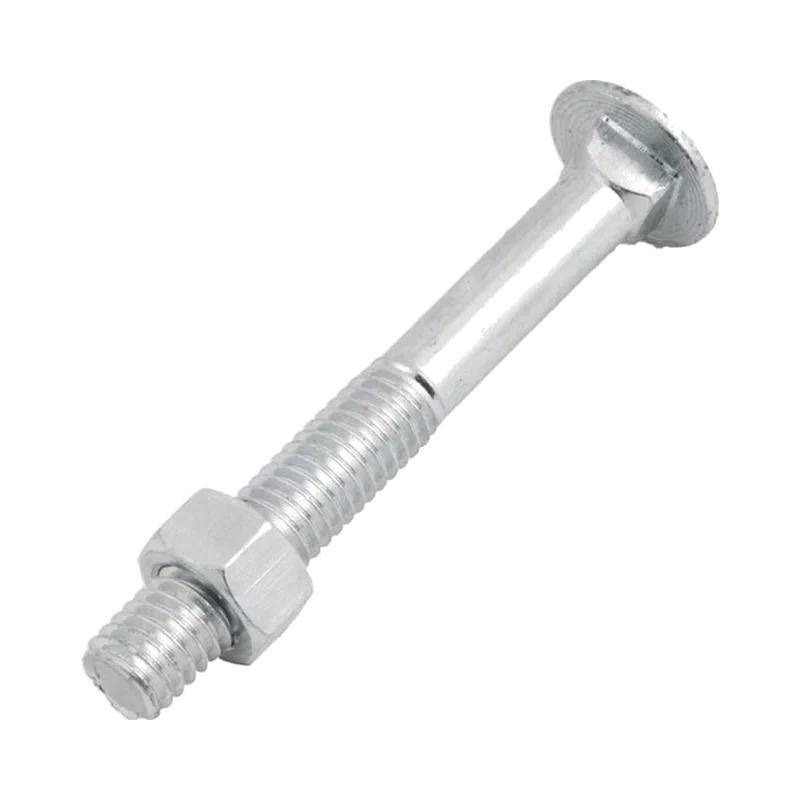 PARAFUSO FRANCES COM PORCA ZINCADO 1/4 X 3 BELENU