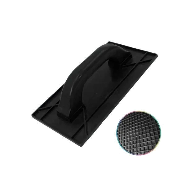 DESEMPENADEIRA PVC ESTRIADA 17 X 30 PRETA ZUMPLAS