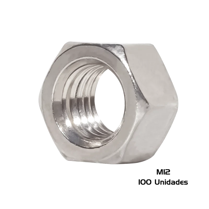 PORCA SEXTAVADA M12MM-1,25 CHV 19 C/2 CISER