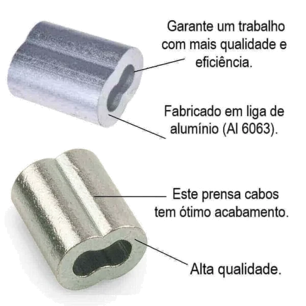 GRAMPO P/CABO ACO-F 3/4-CARBOGRAFITE/CARBOSTORM