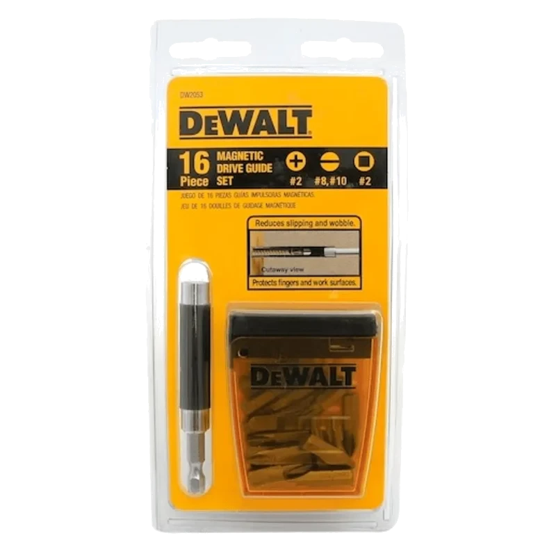 DEWALT-JOGO 16PC PARAFUSAR COM GUIA - DW2053