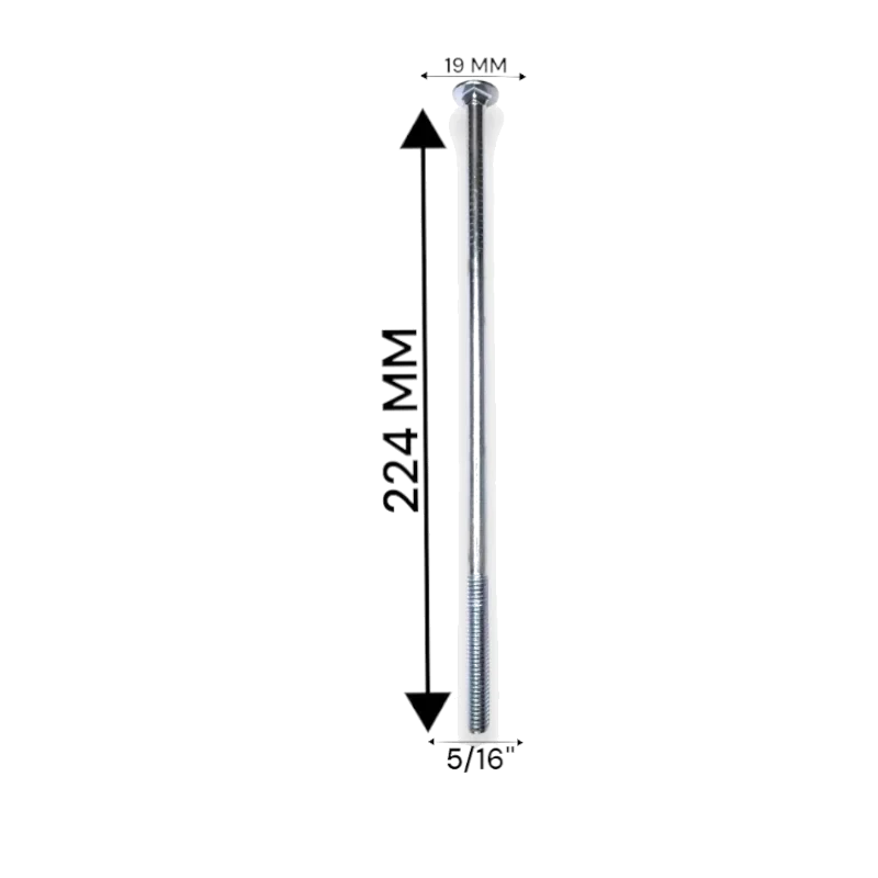 PARAFUSO FRANCES AC MA 8.8 06X25 BC C/5 CISER