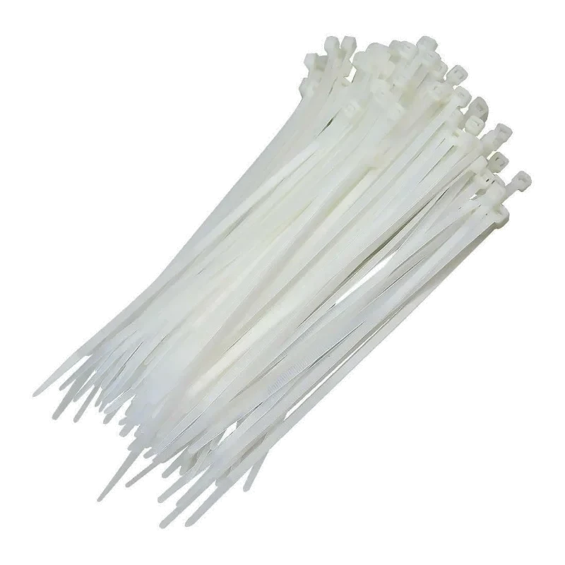 ABRACADEIRA NYLON JOMARCA 2.5 X 100 C/100 BRANCA
