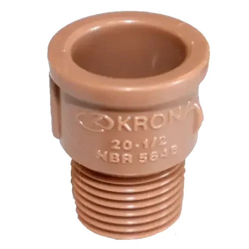 KRONA-330/-ADAPTADOR SOLDAVEL CURTO 20MM X 1/2 C/5