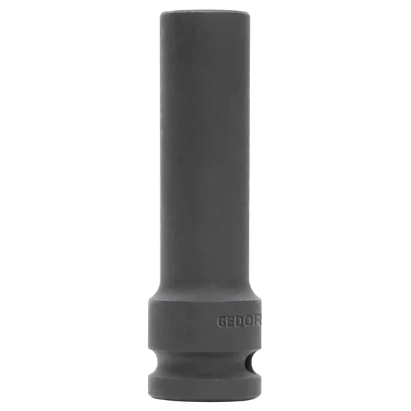 SOQUETE SEXTAVADO LONGO 27MM ENCAIXE 1/2" GEDORE