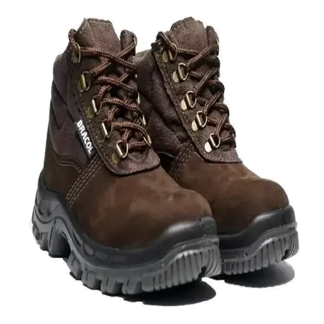 BOTINA BRACOL NOBUCK MARRON 38