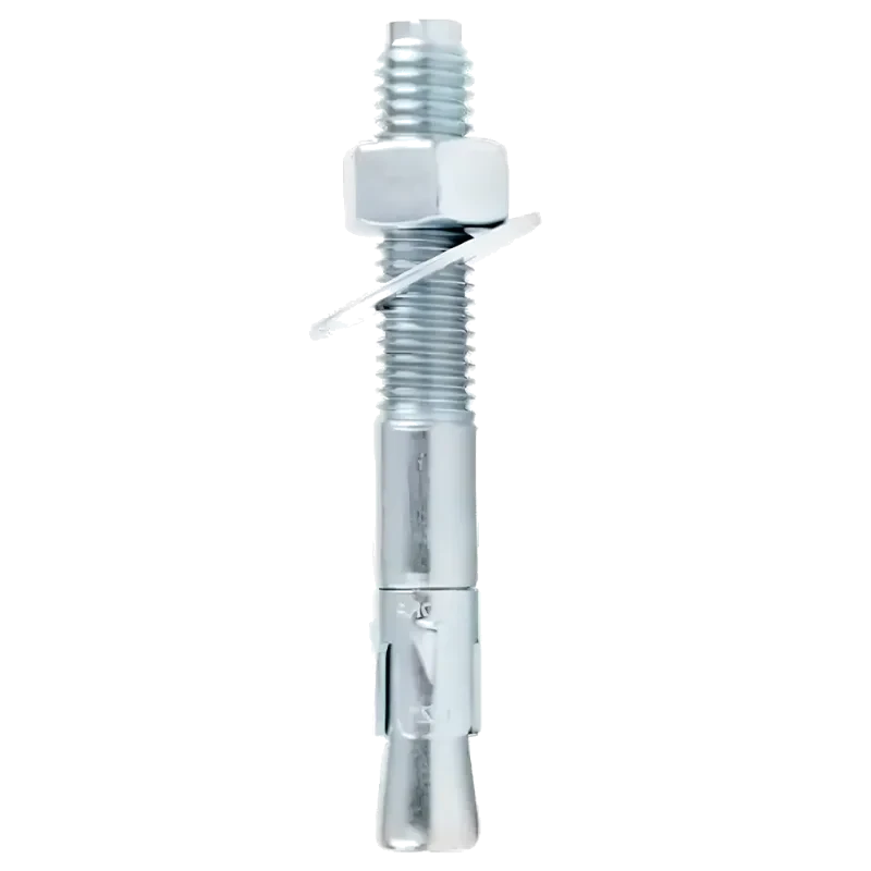 CHUMBADOR PBA C/PORCA E ARRUELA-C 3/8 X 3/1/2 ZB C/5