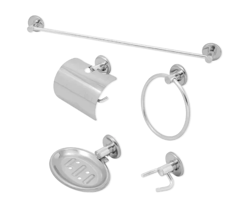 ALPHA-ACESSORIO KIT BANHEIRO JUNIOR 05PC -5217