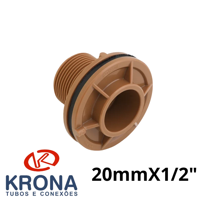 KRONA-341/-ADAPTADOR SOLDAVEL P/CX DAGUA 20MM X 1