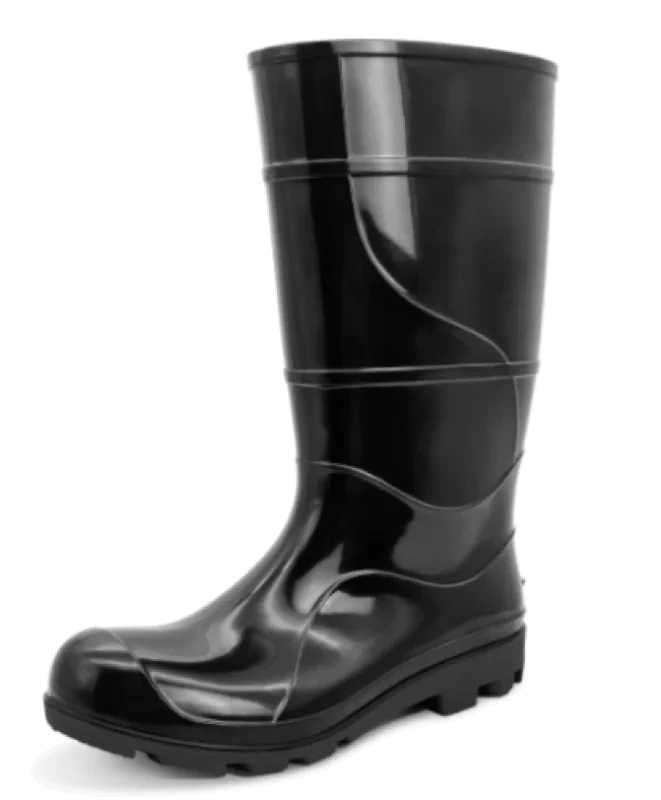 BOTA PVC FORRADA PRETA 39 CARTOM