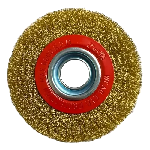 ESCOVA DE ACO CIRCULAR DISFLEX 6" 150X13X22MM TRAN