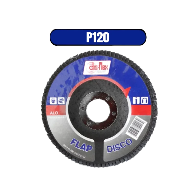 DISCO FLAP CONE 180X22MM ALO-120 - DISFLEX - 9025