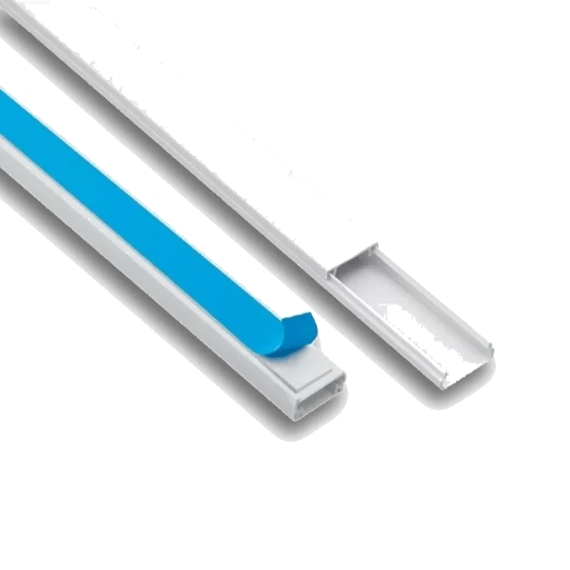 ROMAZI-CANALETA PVC 20X10X2000 C/FITA DUPLA FACE BR