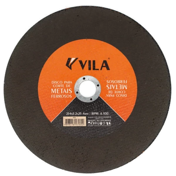 DISCO DE CORTE FERRO 10" 254X3,2X19,0MM DISFLEX - 14