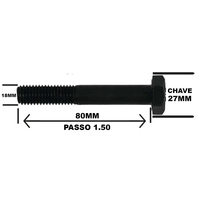 PARAFUSO SEXTAVADO ACO 10.9 MA 12 X 70 RP C/0,5 REX