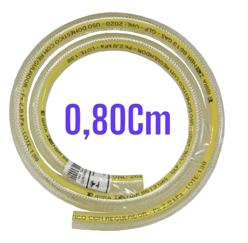 MANGUEIRA P/GAS 0,80 MT - IBIRA