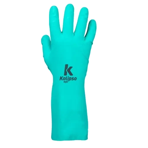 LUVA NITRILICA  KA 10 VERDE T.10-XG C/FORRO - KALIPSO