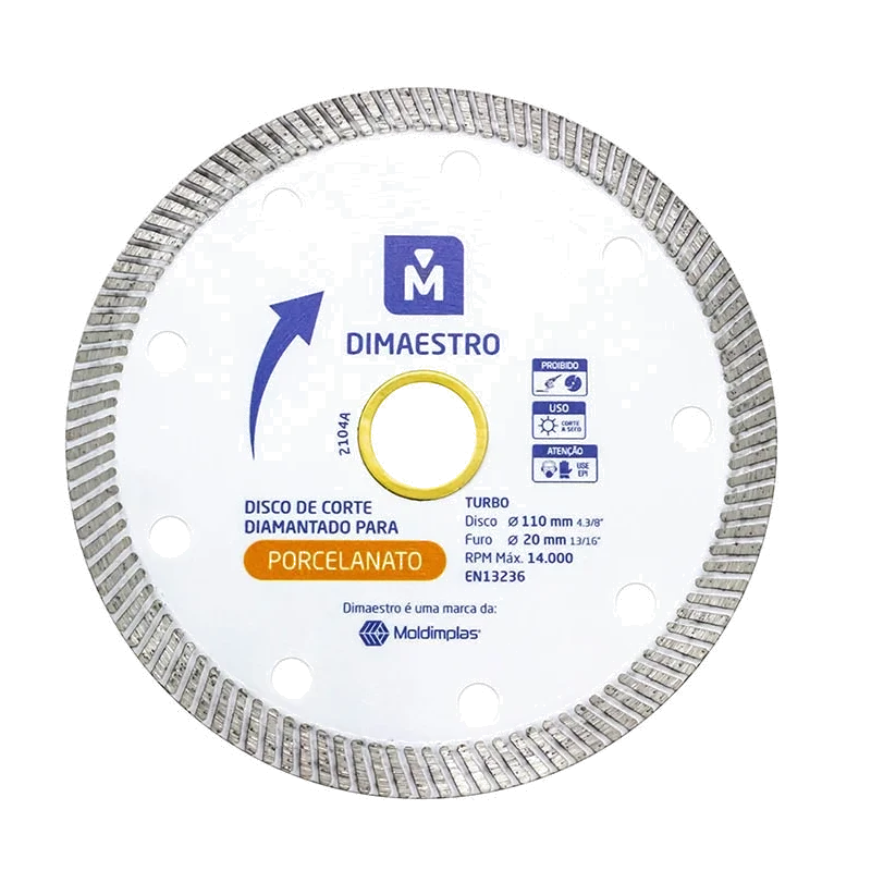 IRWIN-DISCO DIAMANTADO IW13893 TURBO 110MM X 20MM