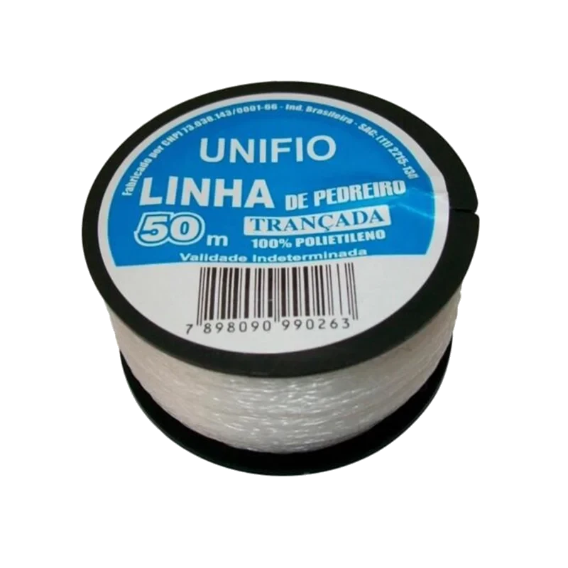 LINHA PEDREIRO TRANCADA POLIFIO UNIFIO 100 METROS
