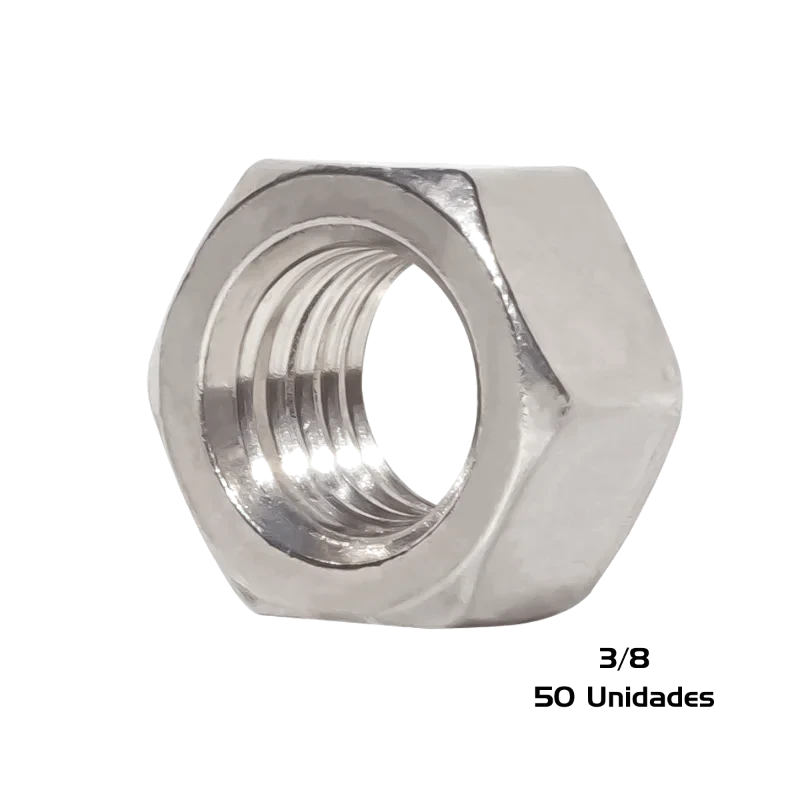 PORCA SEXTAVADA MA 5MM - PASSO 0,8 - CHV 8 C/20 REX