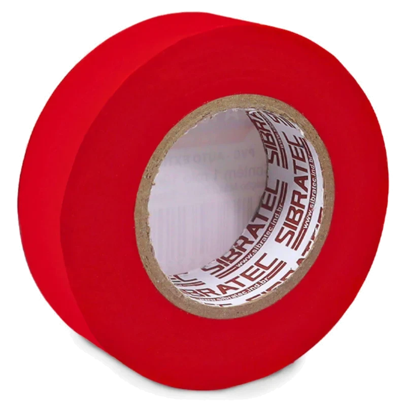 FITA ISOLANTE 19 X 05 METROS VERMELHA - ADERE