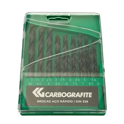CARBOGRAFITE-BROCA ACO RAPIDO.11,5MM C/5