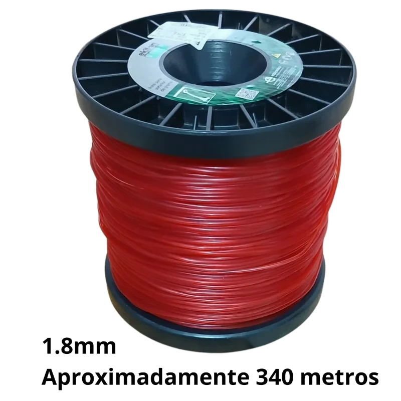 FIO P/APARADOR GRAMA 1.8MM X 340 MT