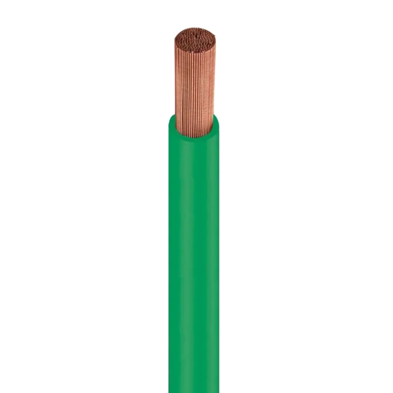 CORFIO-CABO FLEXIVEL 750V 6,0MM2-VERDE