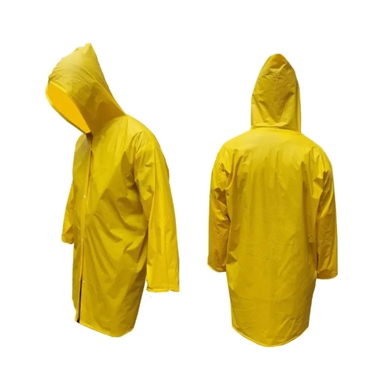 CAPA P/CHUVA PVC FORRADA AMARELA G