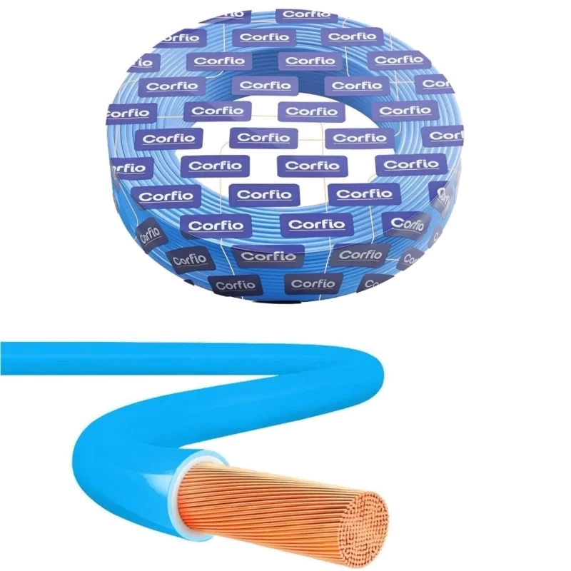 CORFIO-CABO FLEXIVEL 750V 2,5MM2 -AZUL