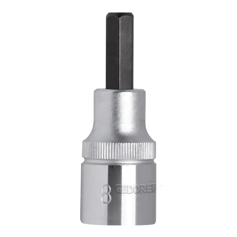 CHAVE SOQUETE 1/2 ALLEN CURTA 5MM GEDORE RED