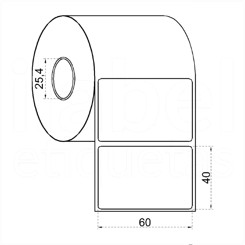 GANCHEIRA BL SIMPLES C/P.ETIQUETA PT C/6
