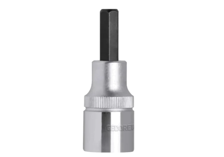 CHAVE SOQUETE 1/2 ALLEN CURTA.10MM GEDORE RED
