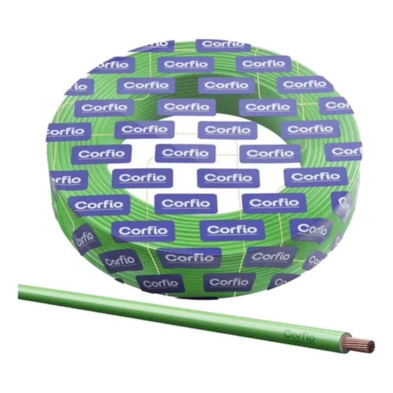 CORFIO-CABO FLEXIVEL 750V 2,5MM2 -VERDE