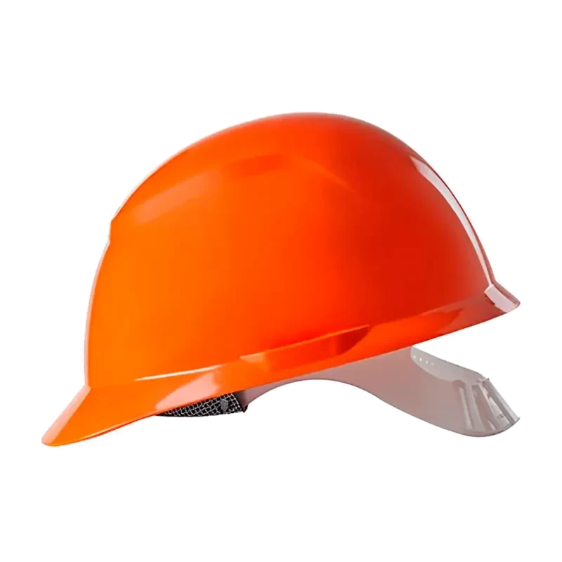 CAPACETE AVANT LARANJA C/SUSPENSAO PLASTICA-CAMP