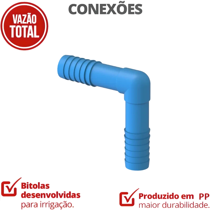 CIPLA-JOELHO INTERNO DUPLO AZUL-A 1/2 C/25