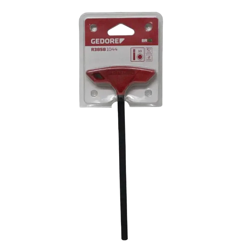 CHAVE HEXAGONAL COM CABO T 4,0MM GEDORE RED