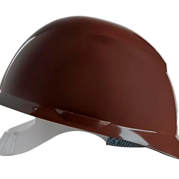 CAPACETE AVANT MARRON C/SUSPENSAO PLASTICA-CAMP