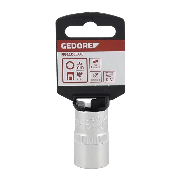 CHAVE SOQUETE 1/2 ALLEN CURTA.14MM GEDORE RED