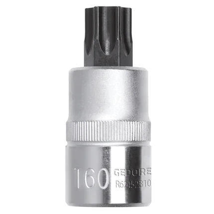 CHAVE SOQUETE 1/2 TORX CURTA TX T50 GEDORE RED