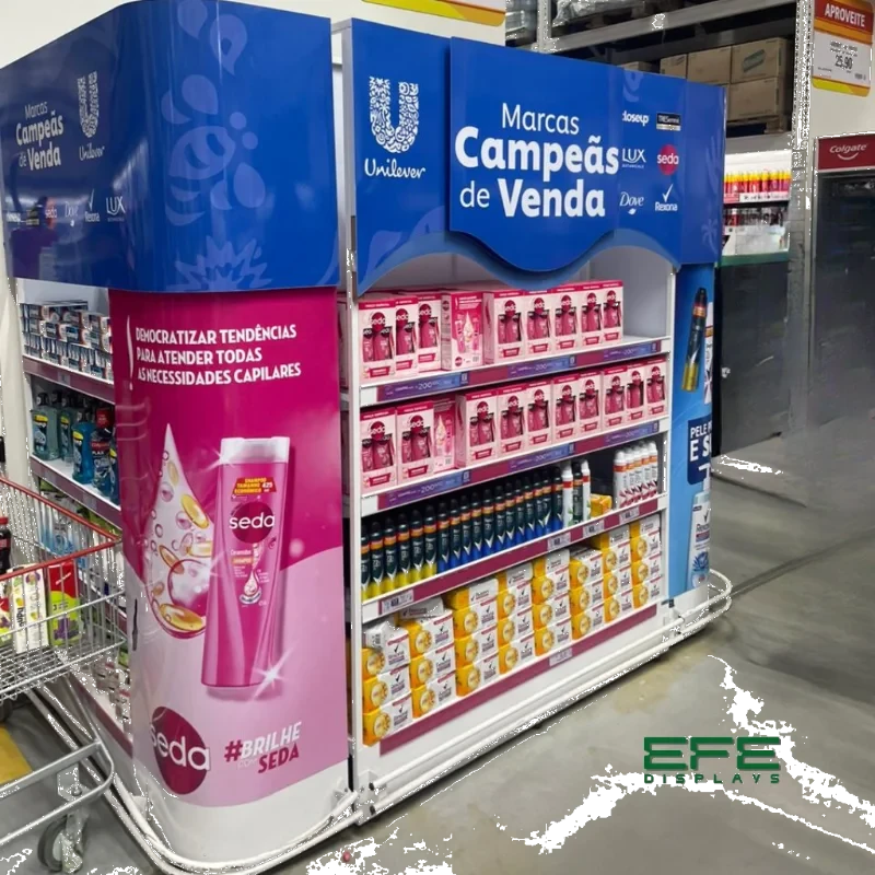 EXPOSITOR DISPLAY CADEADEIRA 290X400X140MM PARA 5