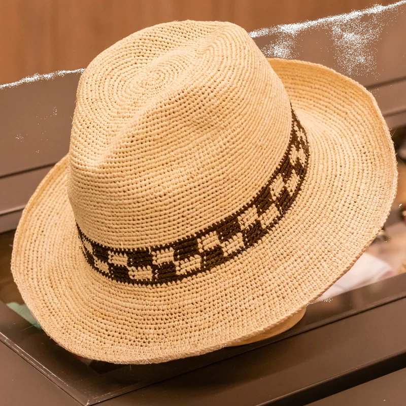 CHAPEU PANAMA DOBRADO ABA 15 DP - COD-61